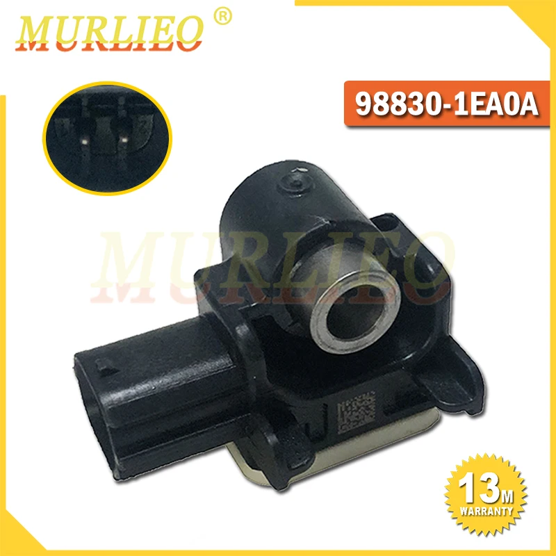 

Датчик удара переднего столкновения для Infiniti M37 M35H M56 QX56 2011-2013 Nissan 370z Quest Cube Juke Leaf 3,7 2009-2019 98830-1EA0A