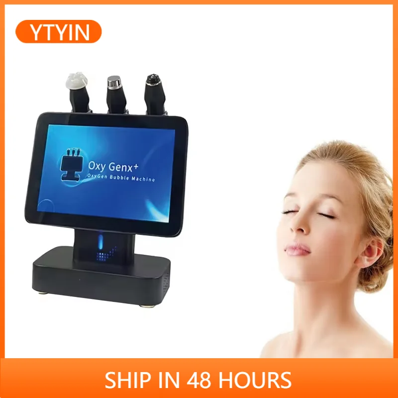 

YTYIN3-in-1 Small CO2 Bubble & Oxygen Facial Care Hine Oxygen Facial & Massage Hine For Beauty Personal Care