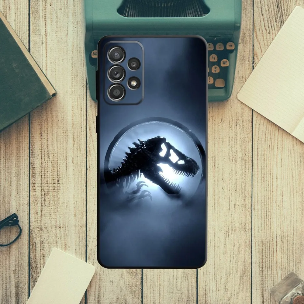 Dinosaur Phone Case For Samsung S21,S22 Ultra,S20,S30 plus,S22 plus,S23,S30 ultra 5G J-Jurassic Park Silicone Cover