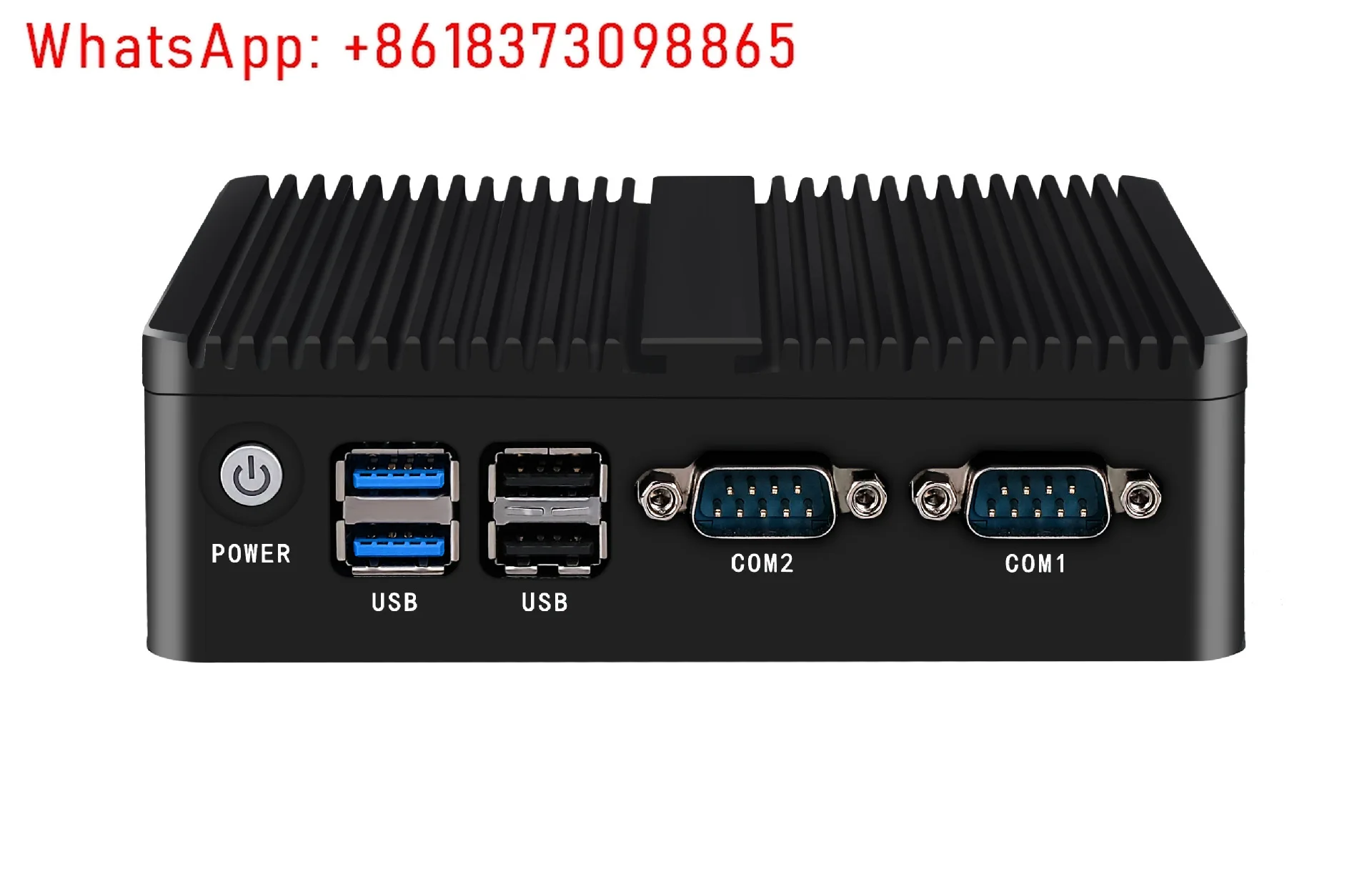 

Industrial control small host quad-core N2840 dual network dual string microcomputer embedded fanless