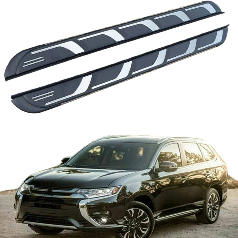 

Running Board Fits for Mitsubishi Outlander 2013-2021 Side Steps Aluminum 2PCS Car Protector
