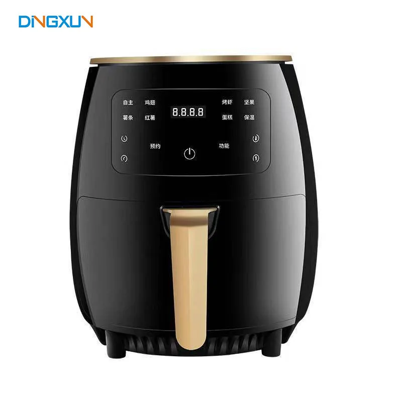 6L air fryer household new smart touch screen oil-free small automatic oven integrated kitchen accessories  kitchen accessories