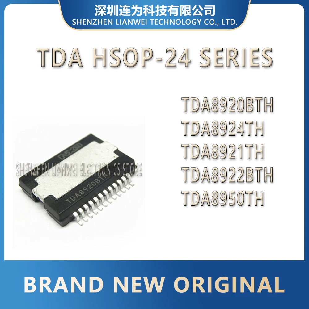 

TDA8920BTH TDA8924TH TDA8921TH TDA8922BTH TDA8950TH TDA8920 TDA8924 TDA8921 TDA8922 TDA8950 IC Chip HSOP-24