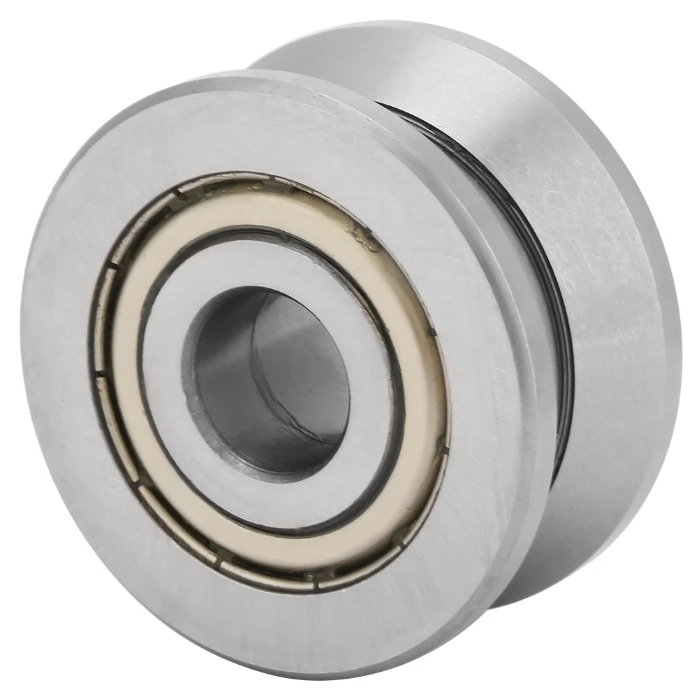 

12*41*20mm V Groove Track Roller Guide Sealed Ball Bearing LV201ZZ