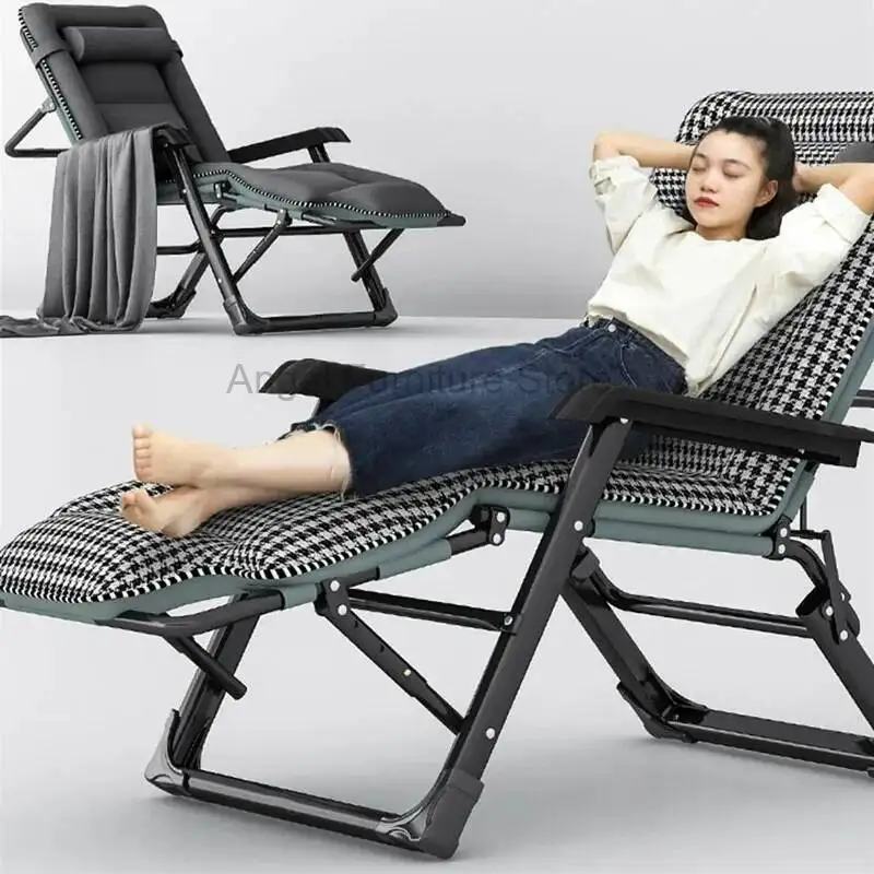 Chaise Lounge portátil para el hogar, respaldo para balcón, Chaise Lounge de ocio, Sillon, muebles reclinables para sala de estar, TY-002