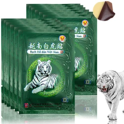 80pcs/lot White Tiger Balm Pain Relieving Patch Muscle Neck Shoulder/Waist/Joint Pain Body Massager Medical Treatment Plasters