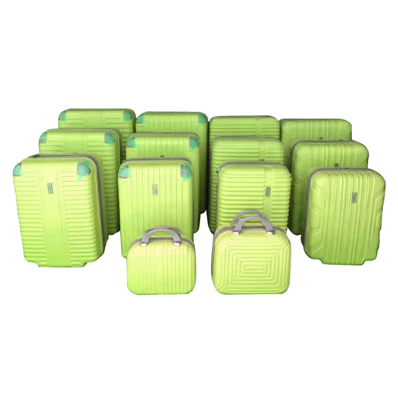 WHOLESALE CUSTOMIZED SUITCASE HARD SHELL SEMI FINISHED LUGGAGE  ABS MATERIAL