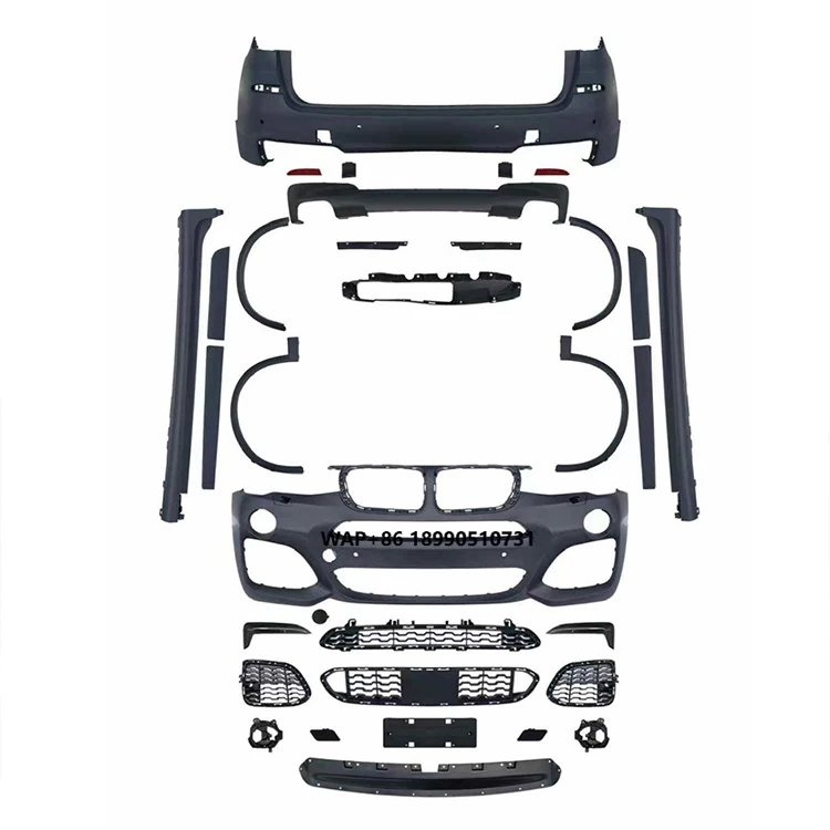 

Factory Wholesale M Pack Bodykit PP Material MT Style Full Body Kit Fit for X3 F25 LCI 2014-2017