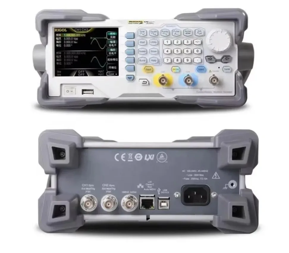 Generador de Señales RIGOL DG1022Z, Generador de Funciones de Forma de Onda Arbitraria, 25MHZ, 2 Canales de Salida # xhd