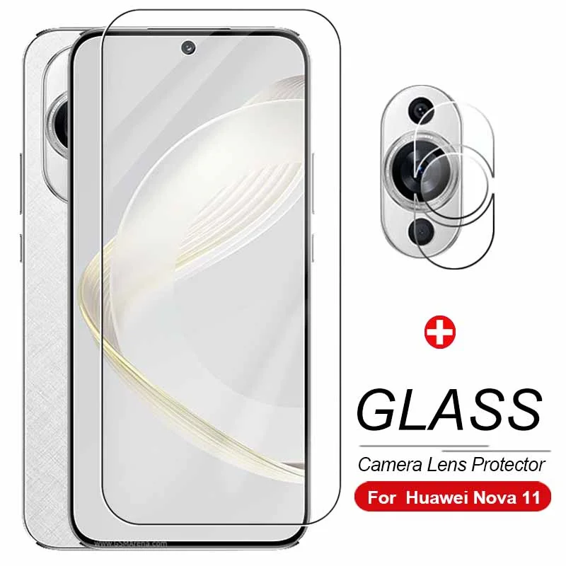 camera lens screen protector protective glass for Huawei nova 11 6.7Inch armor safety tempered glass clear film Hauwei nova11 4G