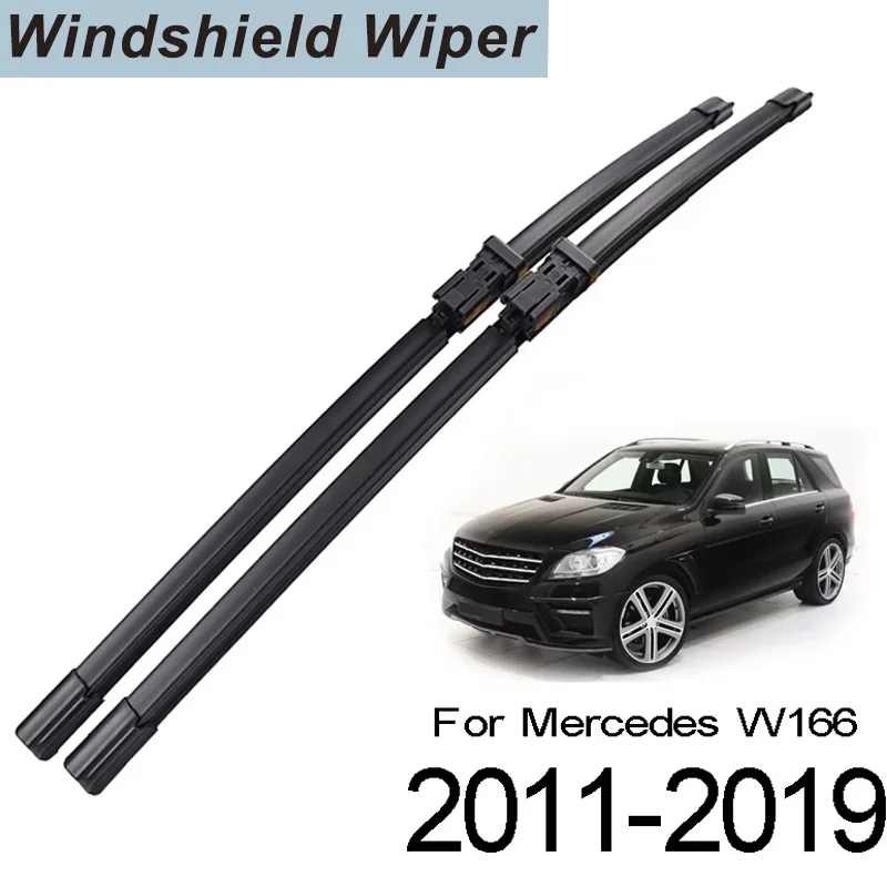 2Pcs/set Front Windshield Wiper Blades For Mercedes-Benz ML GLE 250 350 400 550 63 43 W166 2011 - 2019 26