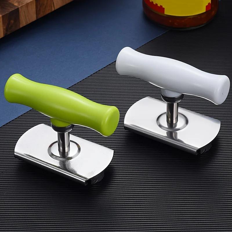 Stainless Steel Cap Lid Openers Tool Manual Screw Capper Labor-Saving Can Jar Opener Adjustable Kitchen Gadget