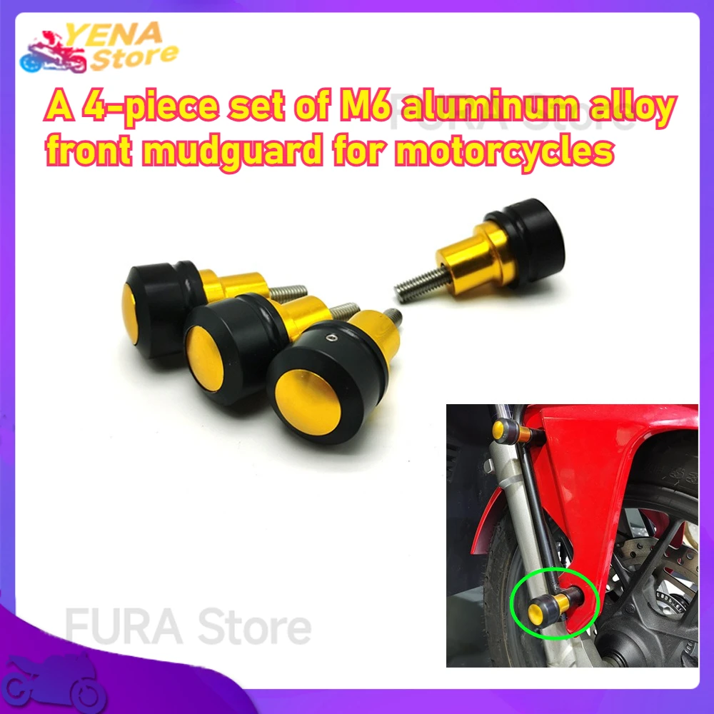 

The anti-collision protection front mudguard frame slider bolt is suitable for the Nmax155 2020 ADV150 general motorcycle