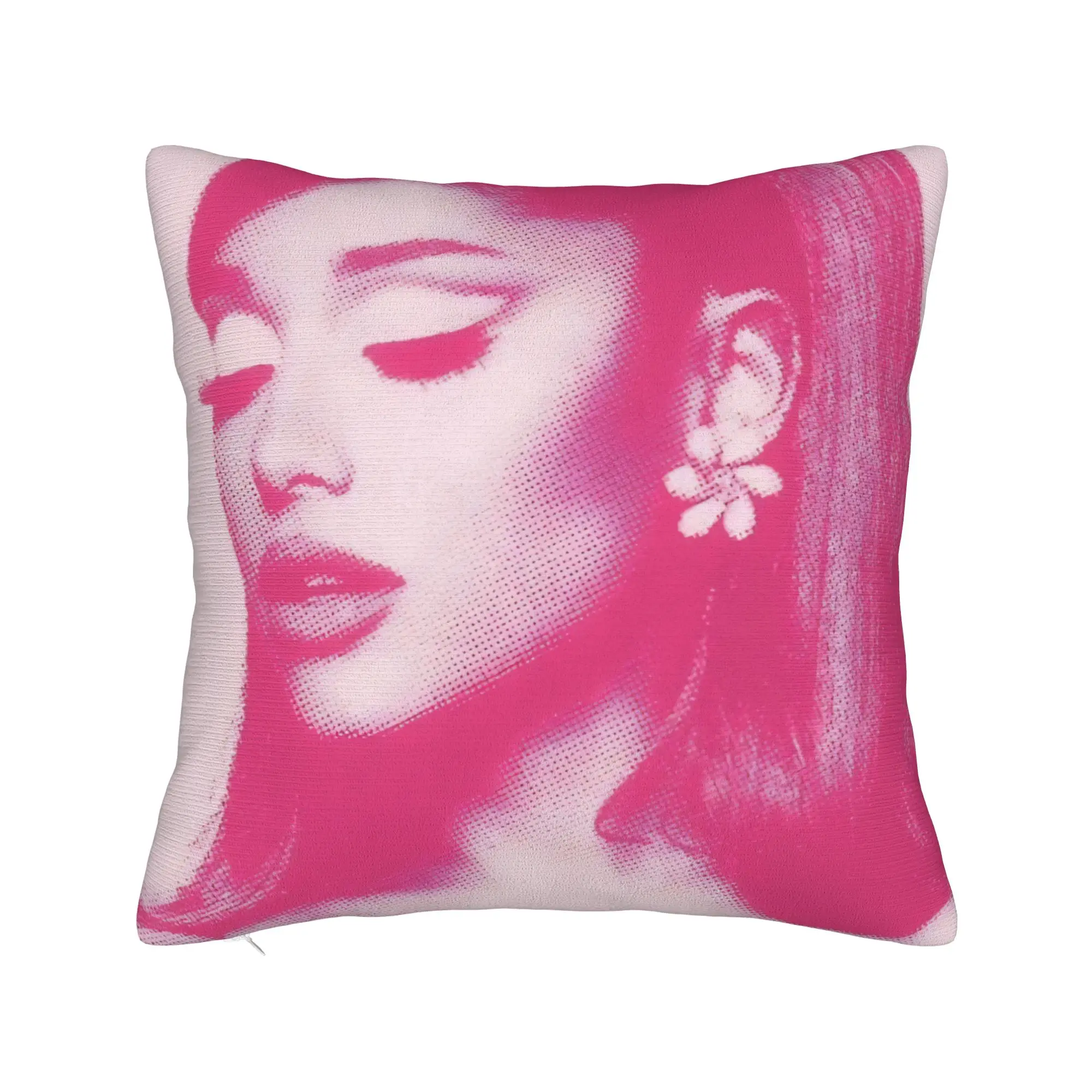 Singer Arianas Grandes Pillow Case  Print Pillow Cover For Sofa Car Home Decor Morden Cushion Cover