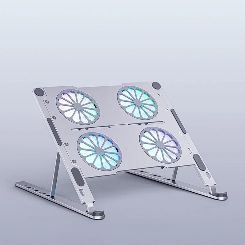 Gaming pc Cooling Pad Suporte para Notebook Cremalheira Refrigerante Dissipação de Calor 1117 3