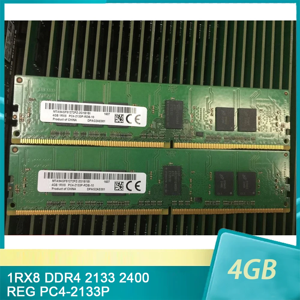 

1 Pcs For SK Hynix RAM 4G 4GB 1RX8 DDR4 2133 REG PC4-2133P Server Memory