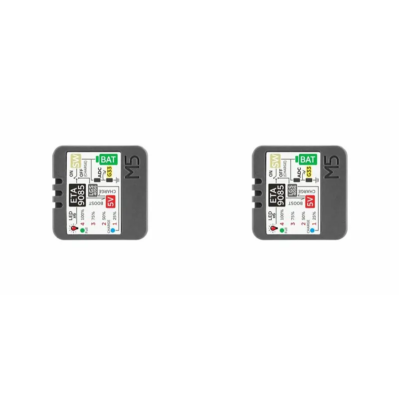 

ABIK-2X M5stack Atomic Battery Base 200Mah Rechargeable Battery For Iot Devices Portable Tomic Battery Base