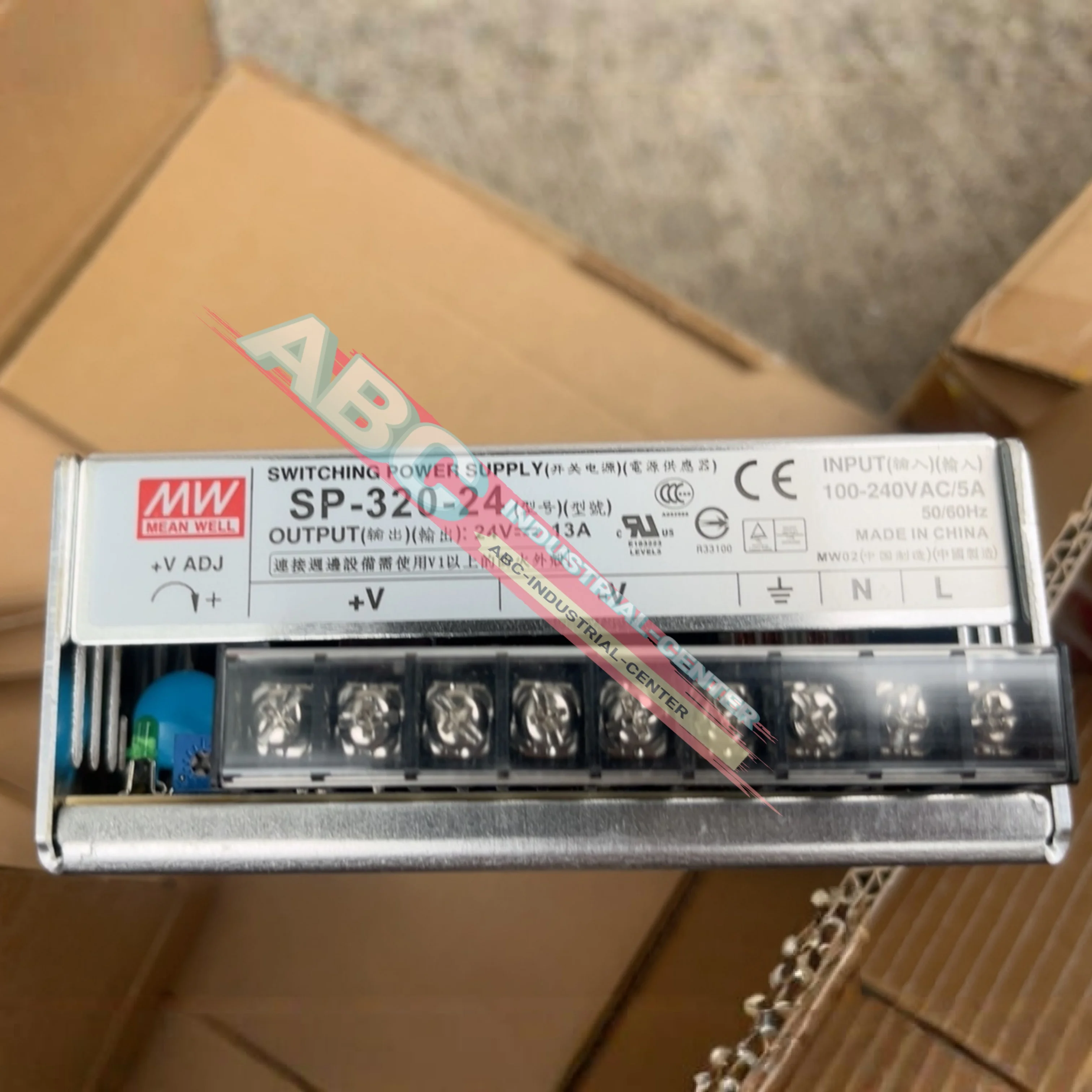 스위치 전원 공급 장치 SP-320-12 |   12V SP-320-24를 한국어로 번역하세요 |   24V 100% 신규