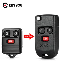 KEYYOU-mando a distancia para coche Ford F150, F250, F-350, piezas interiores, Vintage, color negro, F-450