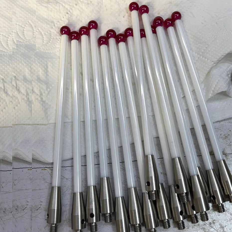 CNC machine probe dedicated M4 ruby ceramic measuring needle A-5000-3709/3712 Renishaw 6.0mm