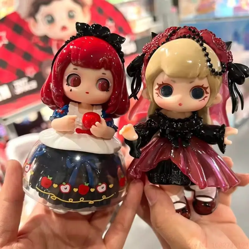 Authentic And Pear Third Generation Dark Fairy Tale Series Blind Box Confirmed Style Kawaii Action Doll Girl Ornament Toy Doll G