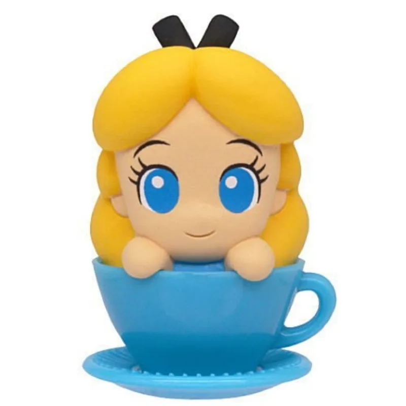 TAKARA TOMY-Figurine originale Gashapon Alice au pays des merveilles, Qversion Anime, modèle de jouets d'action, cadeau pour enfants, ornement de collection