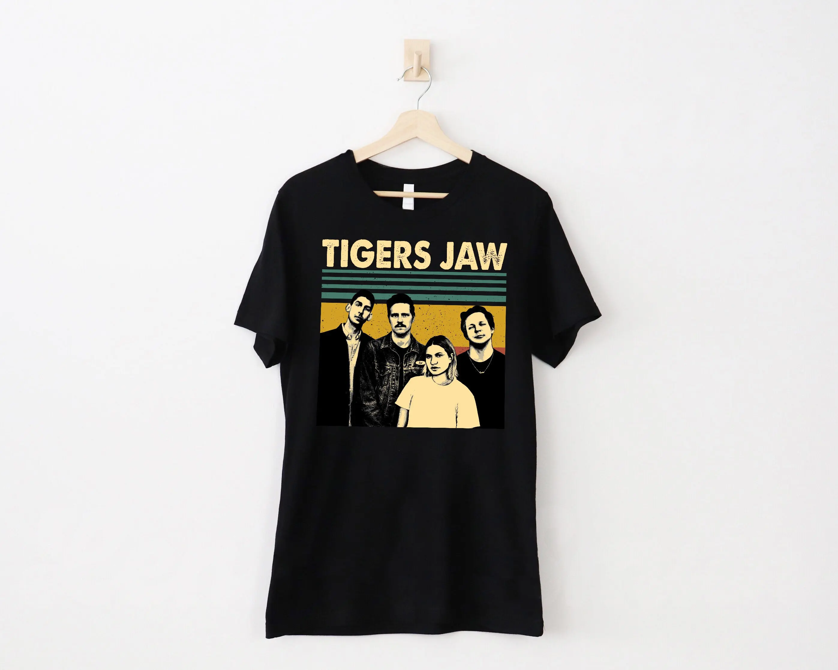 Tigers Jaw Band Vintage T Shirt ConcerT GifT For Friends And Family