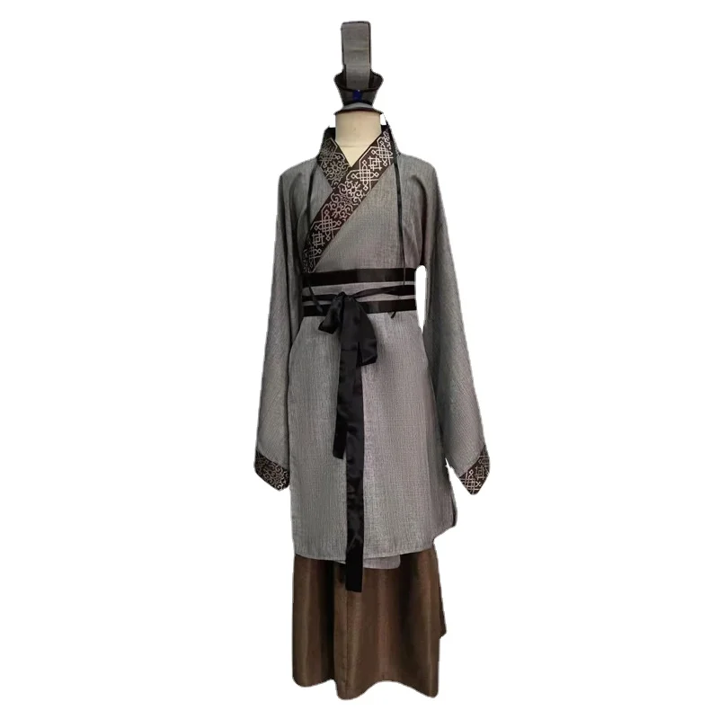 Costume da ministro per uomo antico Hanfu Abito Tang Costume antico Abbigliamento tradizionale cinese vintage Costume cosplay di carnevale per adulti