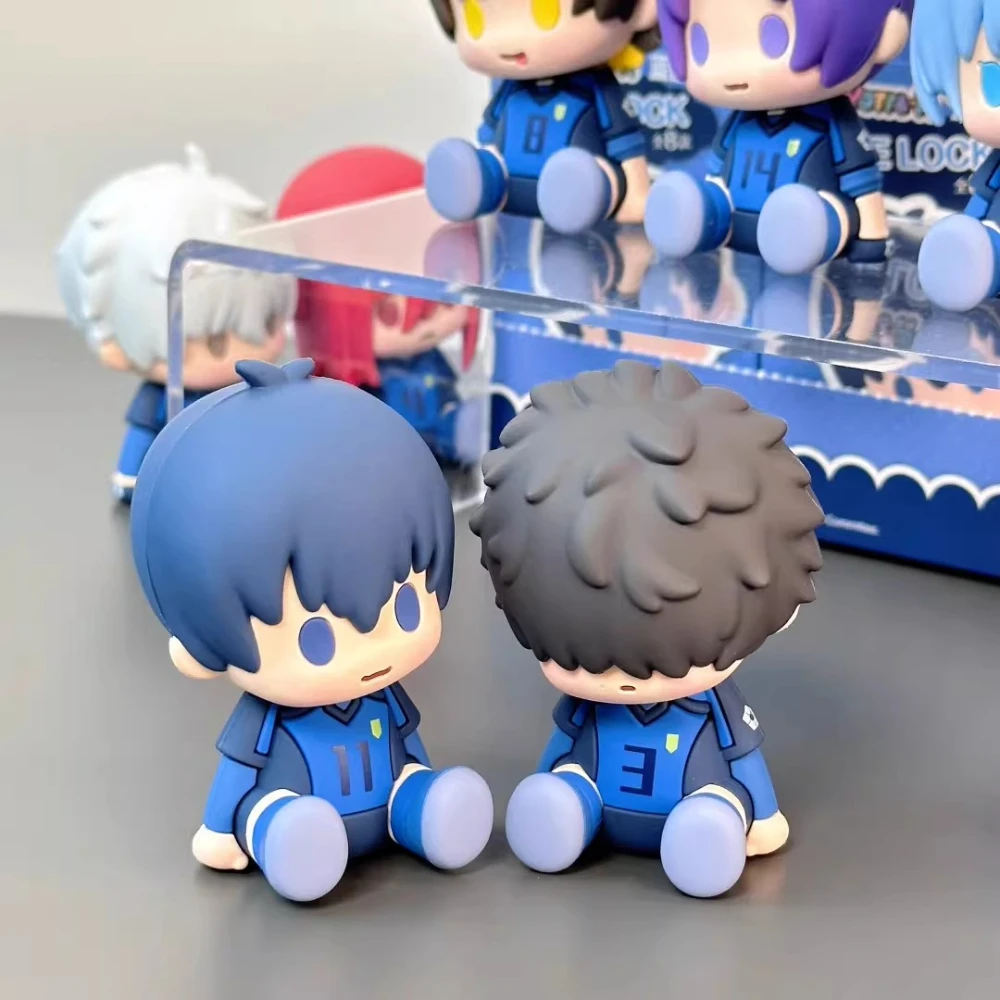 POTEPOTTE-R Blue Lock Series Blind Box Peripherals Figure Decoration Doll Cute Desktop Ornament Trendy Surprise Bag Boy Toy Gift view 6