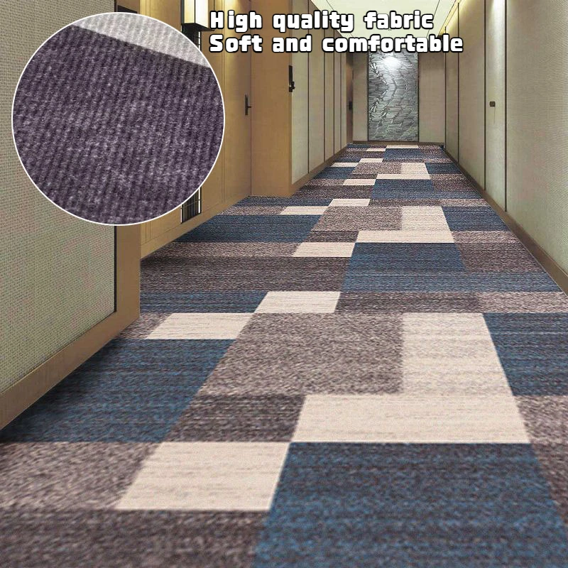 

Customizable Corridor Carpet Hotel Stair Passageway Long Hallway Rug Decoration Home Modern Area Parlor Entryway Non-slip Mat