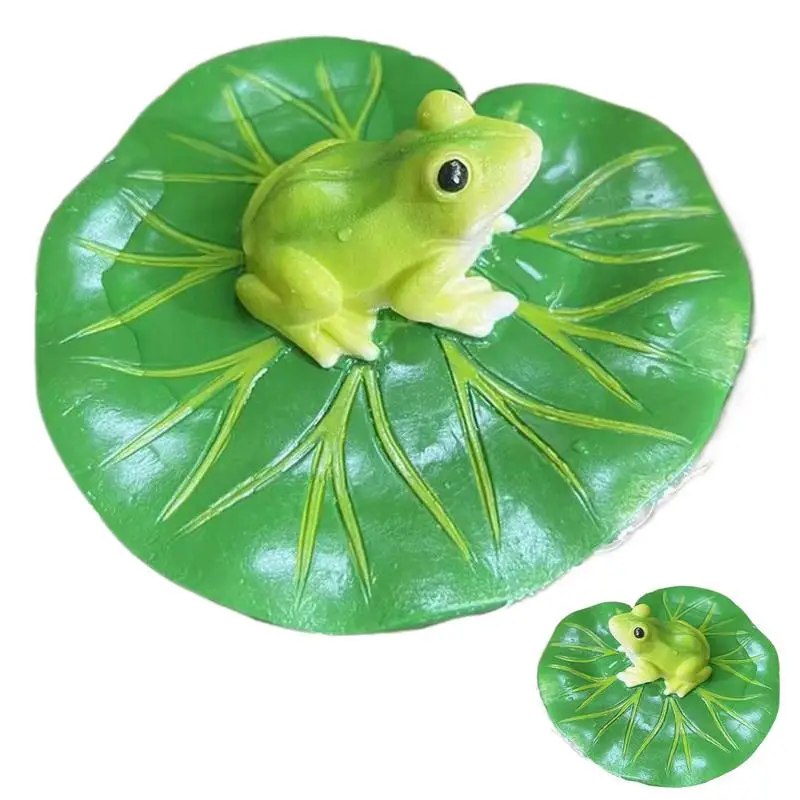 

Статуи лягушек для сада, настольный орнамент для аквариума, украшение для сада, украшение в виде лягушки для дисплея, внутренний домашний балкон, прихожая