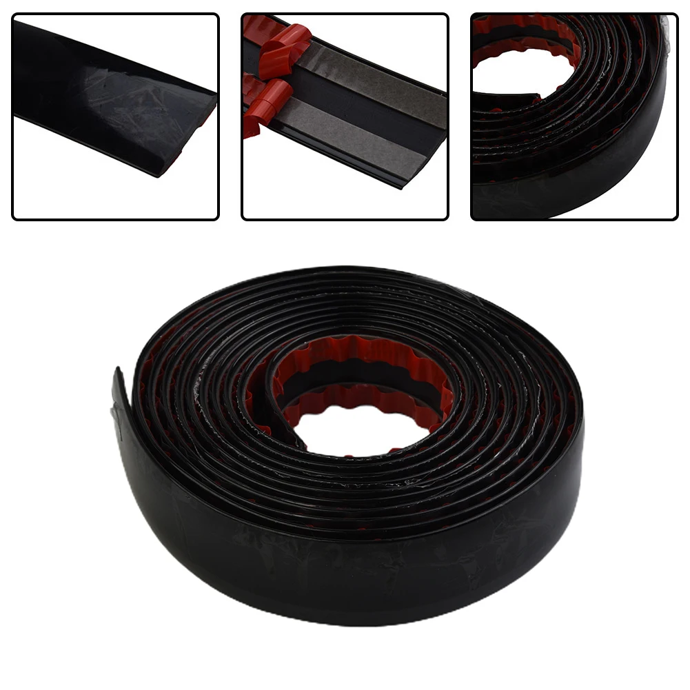 Decorate Anti-collision strip Door Side Tailgate Exterior Decorating Accessories Black Car Molding Protect Replacement