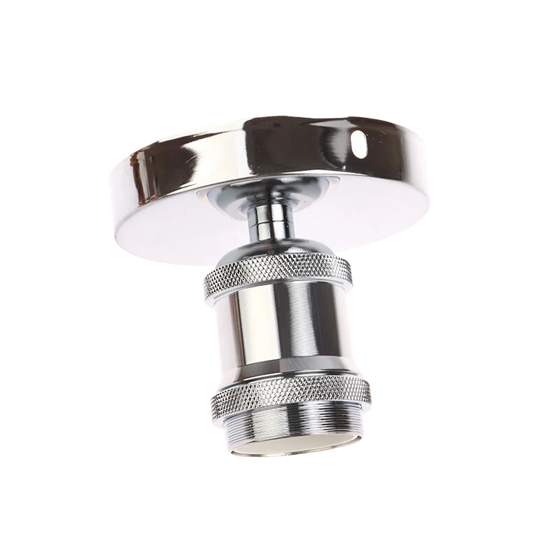 Vintage Lamp Socket E27 Bulb Base Retro Ceiling Screw Light Lamp Holder Screw LED Light Lampholder Home Decoration