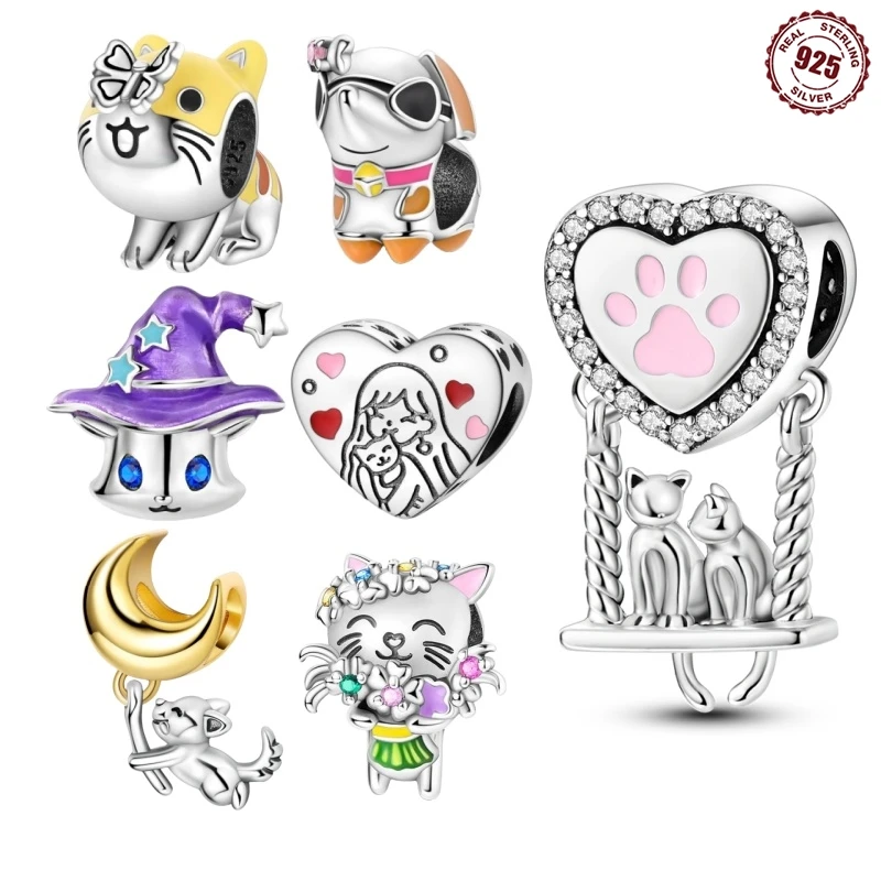 

Шармы-бусины из серебра 2024 пробы для домашних животных