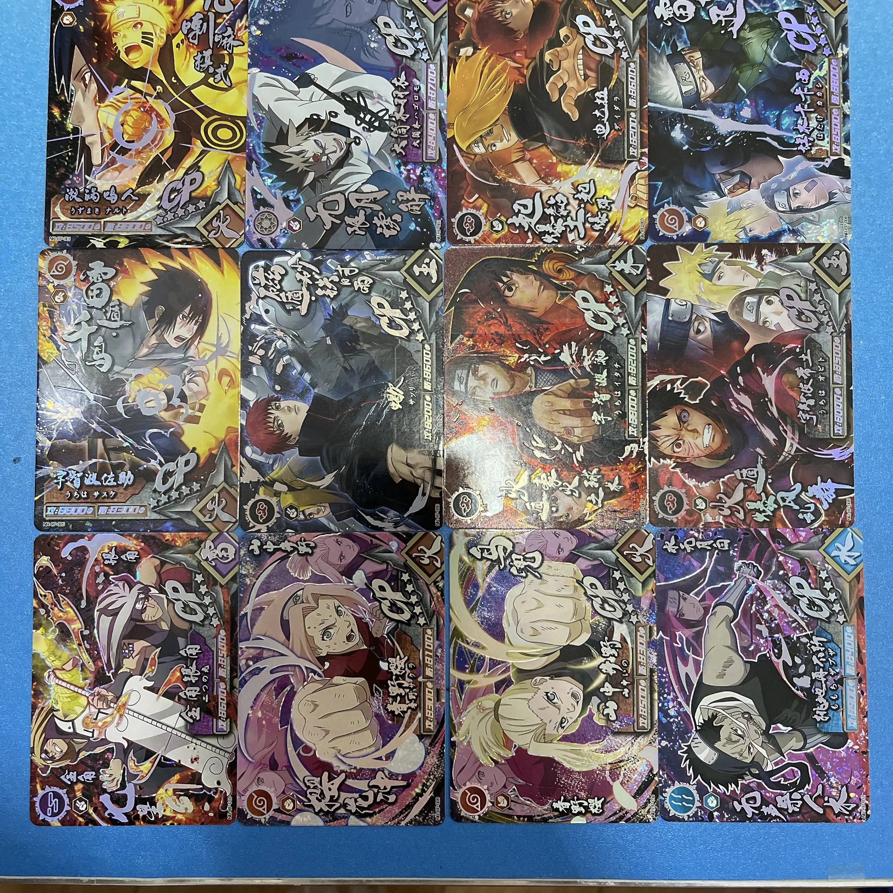 NarAAZr-Carte Flash de Collection de Personnages d'Anime, Série Cp Pr, Uchiha Sasuke, SenMozambique Hashirama, Bronzage, Jouets de Dessin Animé, Cadeau de Noël