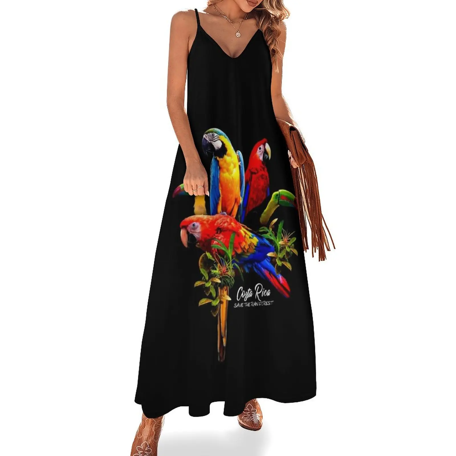 BIRDS OF COSTA RICA Sleeveless Dress summer woman dress 2025 long sleeve dresses dresses ladies 2025 summer dresses for woman