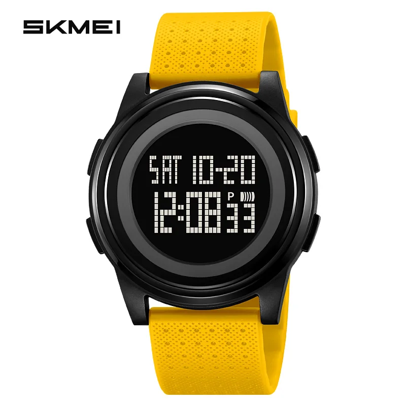 SKMEI 2378 Cool Digital Sports Watches for Men Women Student 5Bar Waterproof Stopwatch Army Wristwatches Clock Horloges Mannen