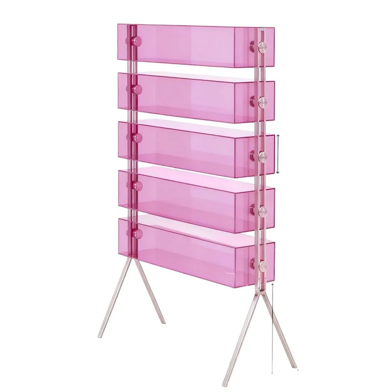 

Acrylic shelf, dopamine figure decorative cabinet, blind box ornament storage rack