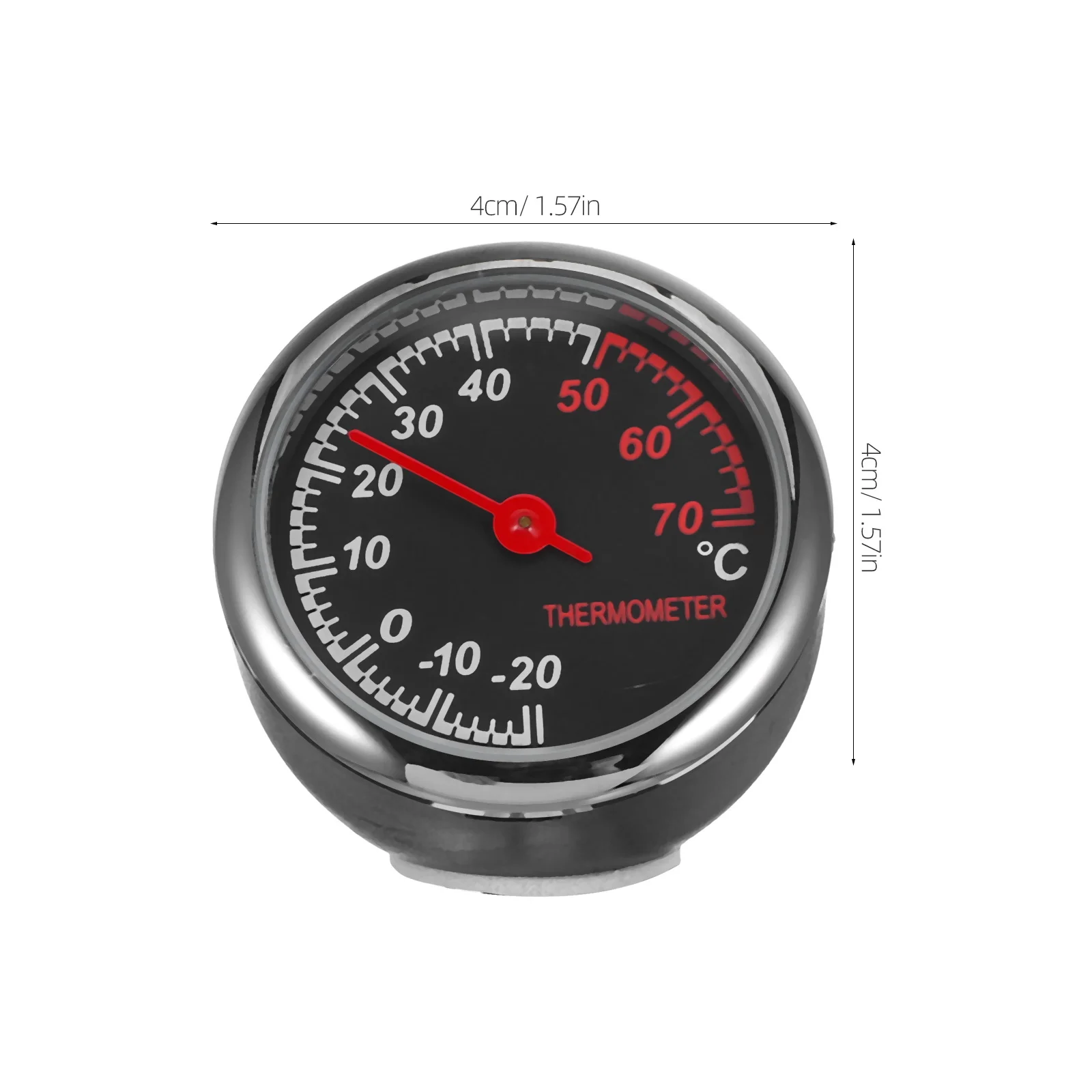 Автомобильный термометр, водонепроницаемый, пыленепроницаемый, с подсветкой, механический датчик приборной панели, металлический сердечник, автоматический датчик температуры, автомобильные принадлежности