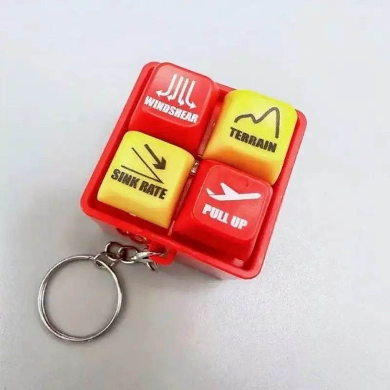 Boeing 737 Airbus EGPWS Warning Sound Simulator Warns Boeing Airbus Commercial Aircraft Route Pilot Keychain