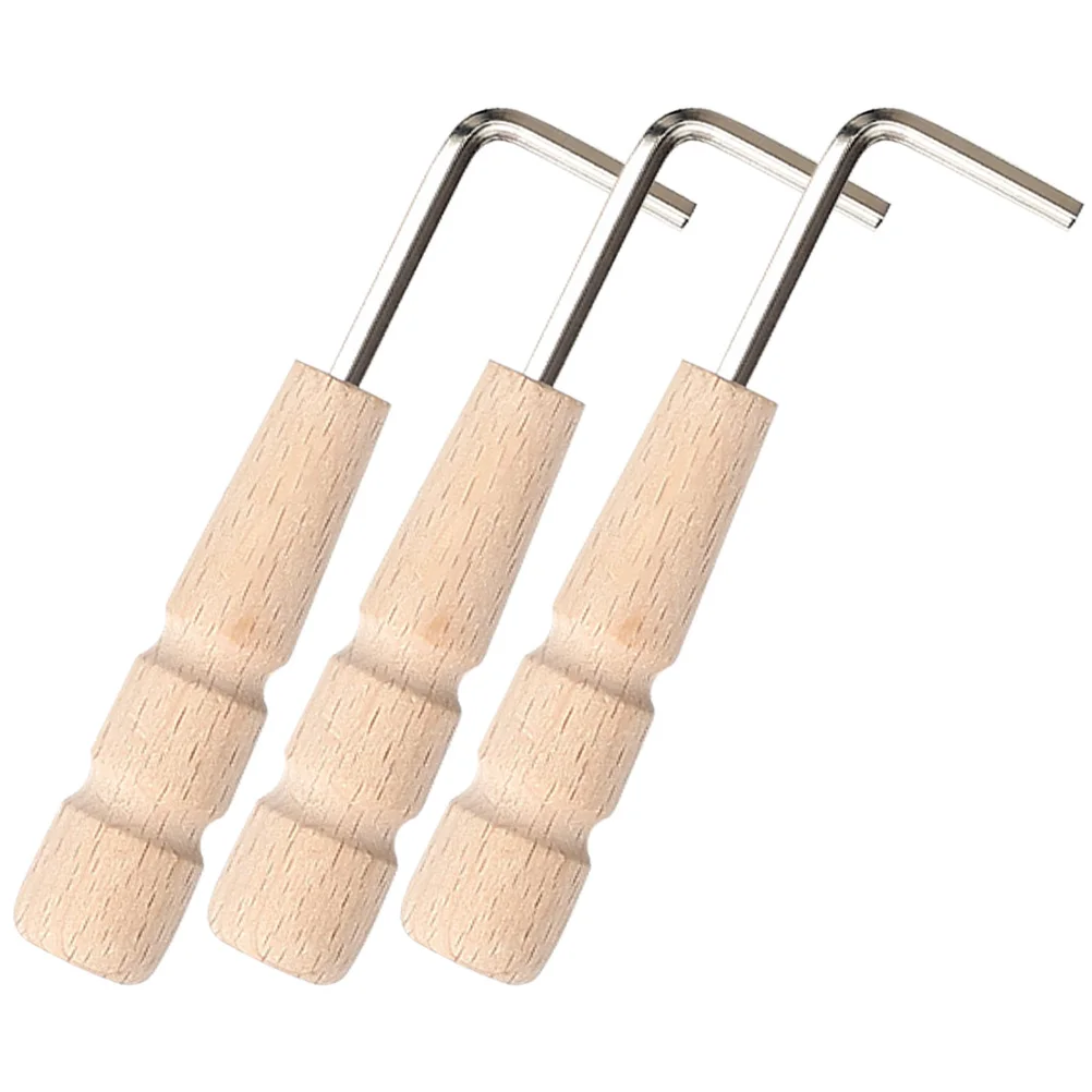 

3 Pcs Truss Guitar Wrench Rod Adjustment Neck Rods Music Instrument Tuning Supplies