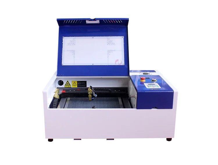4040 CO2 a Engraving Machine Used for Cutting Clothing Fabrics Plywood Leather Acrylic Glass Ruida Control Competitive Price