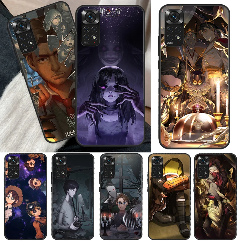 Identity V Game Case For Xiaomi Redmi Note 10 8 9 11 Pro 8T 9S 10S 11S Redmi 10C 9C 9A 9T K50 K40 Gaming