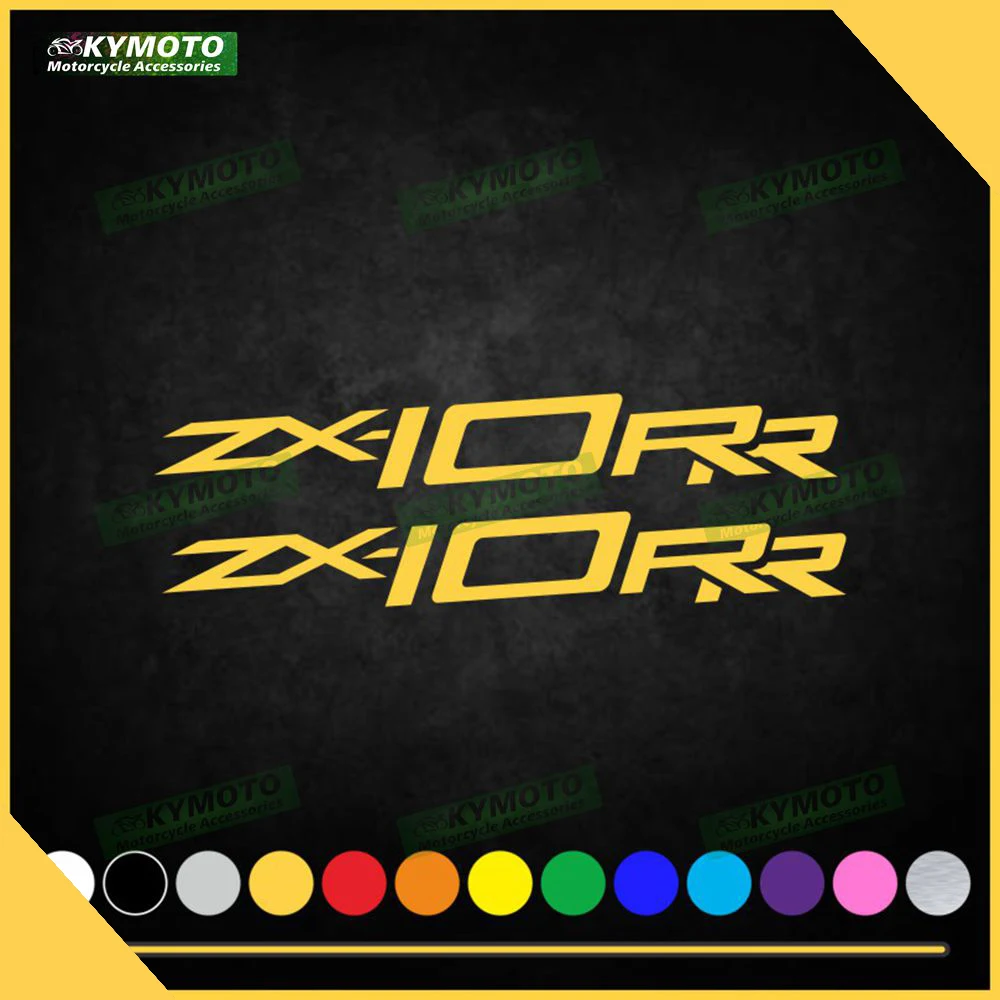 

Для ZX-10RR ZX10RR аксессуары для мотоциклов, наклейка, гоночный обтекатель, шлем, топливный бак, логотип двигателя, светоотражающая наклейка, украшение