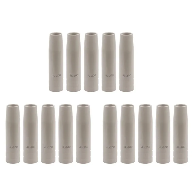 

A04G-15Pcs 200A Экранированное сварочное покрытие Защитное сопло Антипригарная защита сварочного шлака Защитный сварочный аппарат
