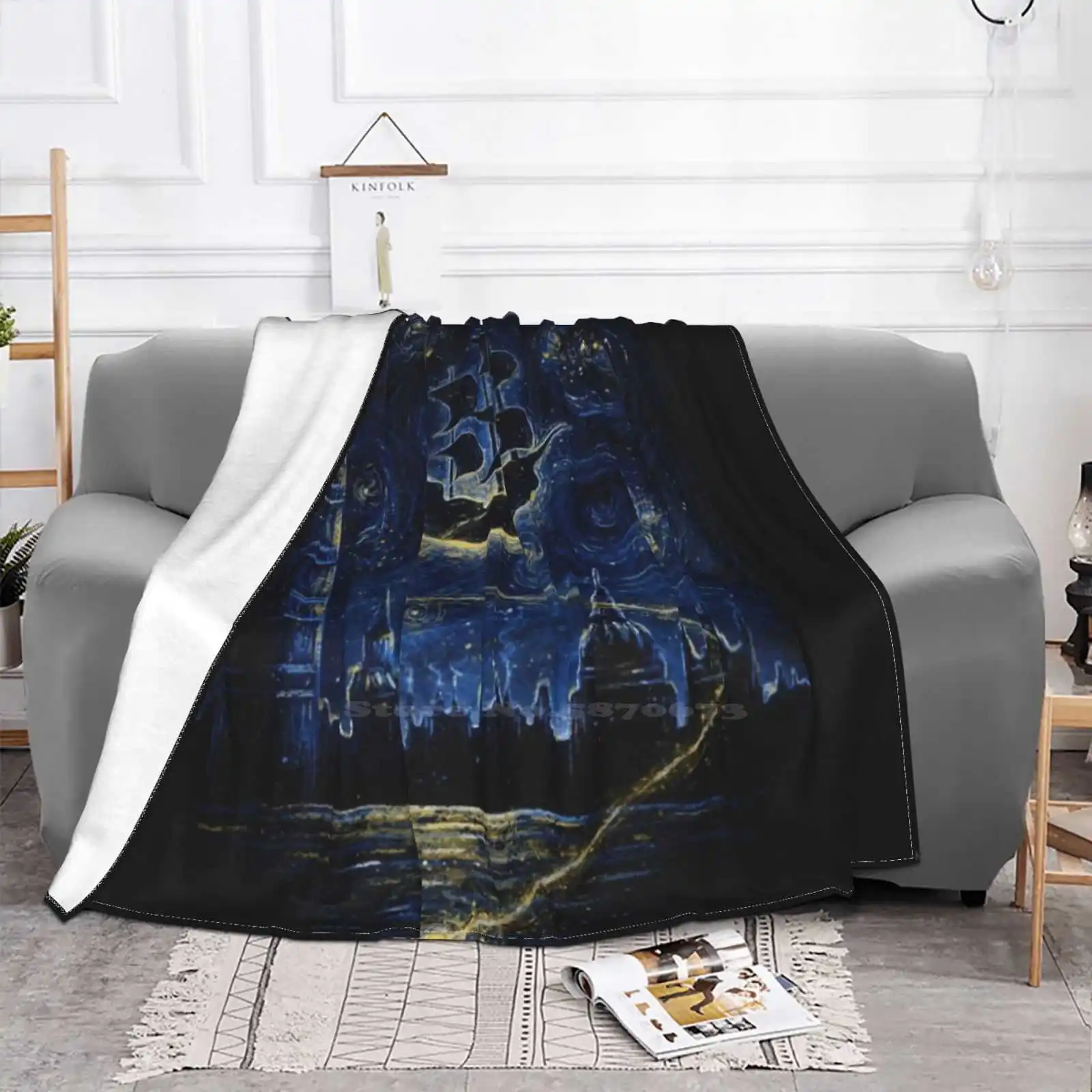 You Can Fly Trend Style Funny Fashion Soft Throw Blanket Peter Pan Van Gogh