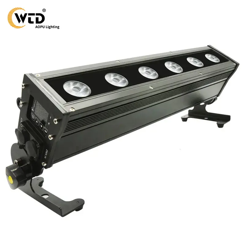 

Светодиодная линейка AOPU 6 в 1 RGBAW+UV с дистанционным управлением для наружного освещения DMX