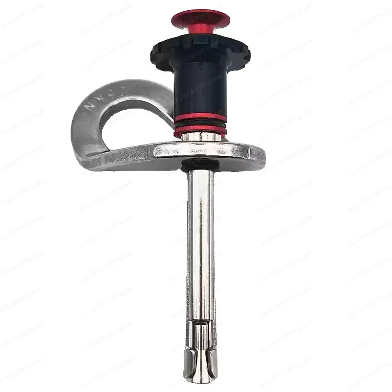 M8 Rock Climbing Removable Anchor, 304 Stainless Steel Rock Nail, Hanging Piece, Aerial Work Safety Rope Holder, Expansion Nail