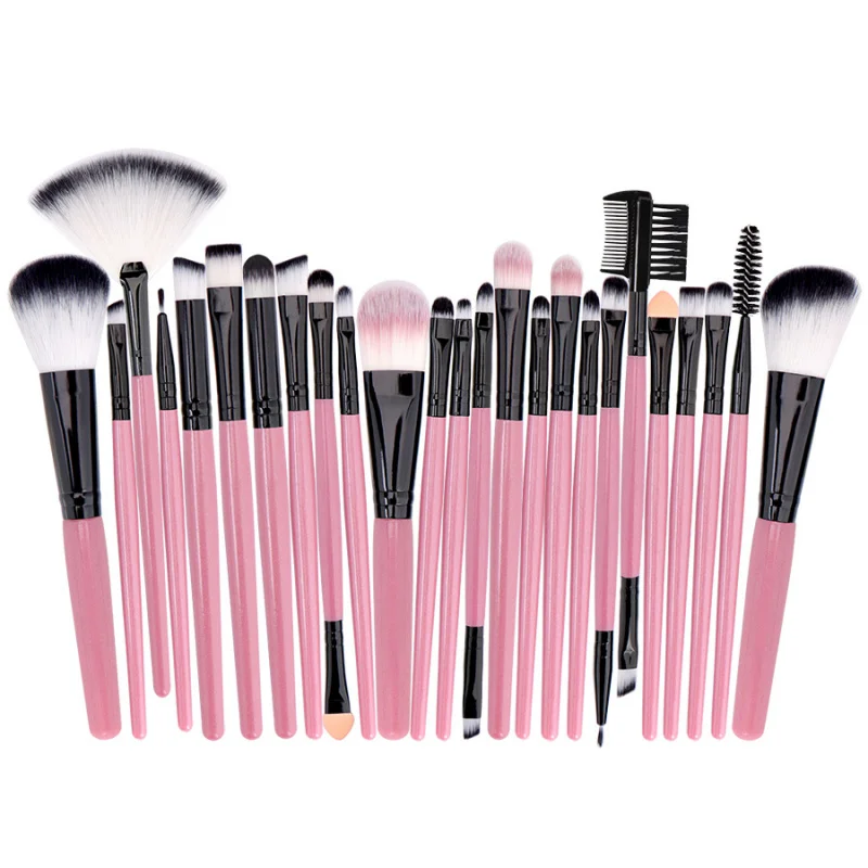 25Makeup Brush Suit Eye Shadow Powder Foundation Concealer Treatment Powder Beauty Tools