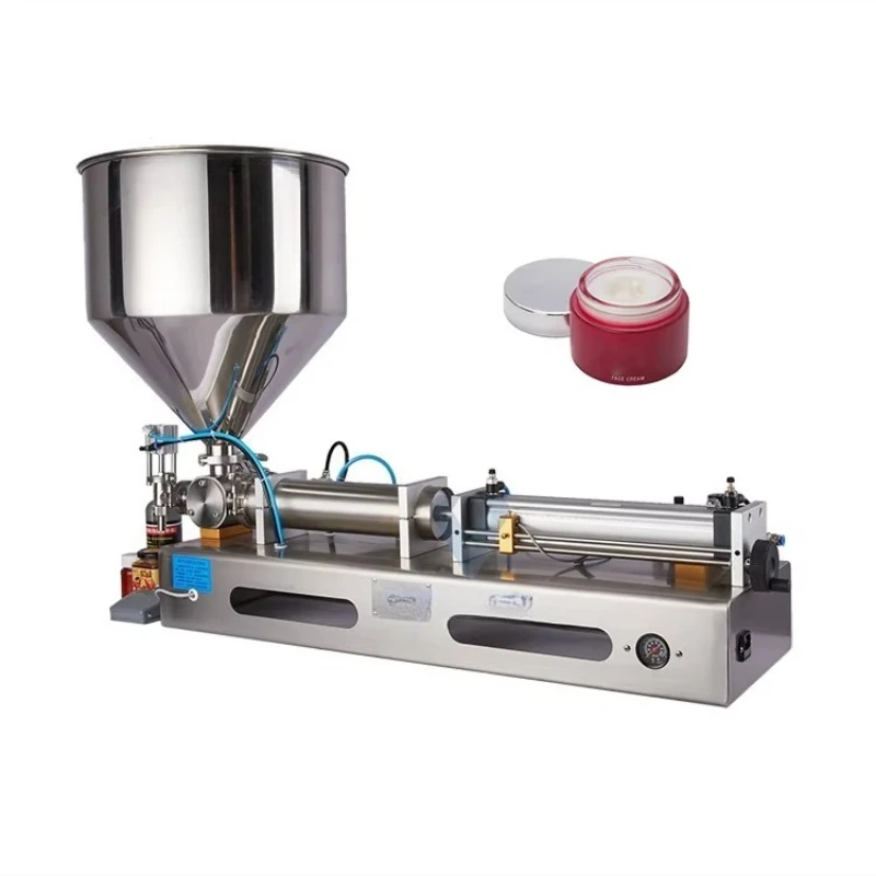 

High quality semi-automatic cosmetic eye cream filling machine